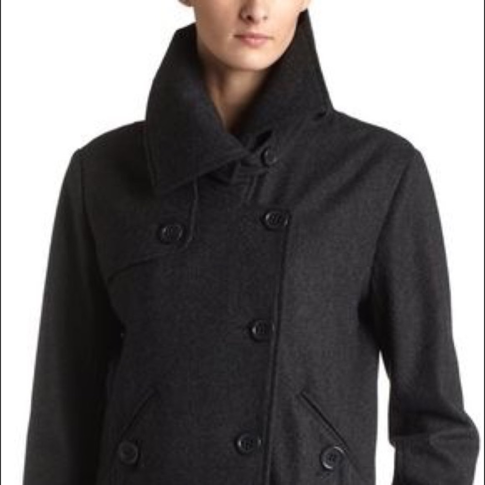 Low Belted Wool Coat